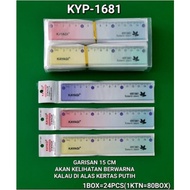 15CM RULER 15CM RULER/ KYP-1681 (12 PCS)