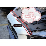 （🇲🇾BEST PRICE🇲🇾）HOOD RUBBER STRIPE（INSPIRA，EVO X，LANCER GT）