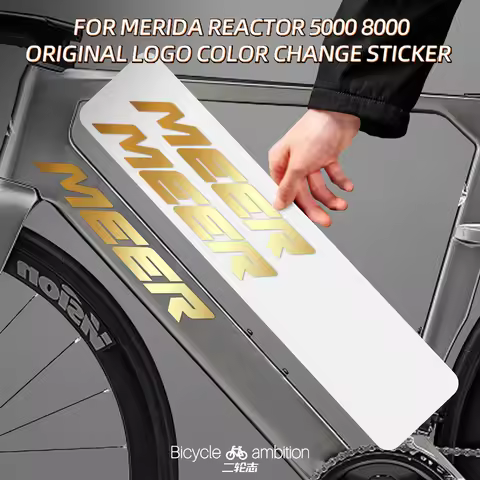 Merida Reacto 5000 8000 Color Changing Logo Stickers Wraps Bike Personalized Parts