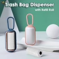Poop Disposable Bag l Diaper Trash Carrier | Dog Poo Holder l Portable Trash Bag Case &amp; Refill Trash Bag Dog Pet Toilet Bag Case Poo Bag  SAWU