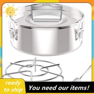 Flan Pan Flaneras Mold, Stainless Steel Flan Mold with Lid - Flan Maker for 6 Quart Pot(3QT, 8QT Ava