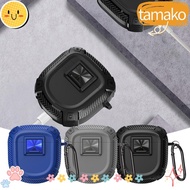 TAMAKO Bluetooth Earphone Protector, Waterproof Lock Catch Wireless Earbuds ,  Carbon Fiber Shockproof Headphone Shell for Bose QuietComfort Earbuds II Home