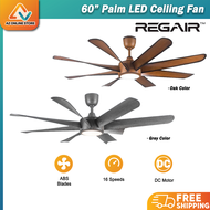 REGAIR INOVO PALM LED 8B Ceiling Fan With DC Motor 60 inches DC Remote Ceiling Fan Kipas Siling