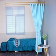Fitting Room Chinese iron art beauty salon U-shaped partition curtain hospital clinic screen curtain
