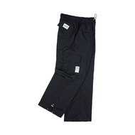 Axxon Unisex Urban Style Black Cargo Pants
