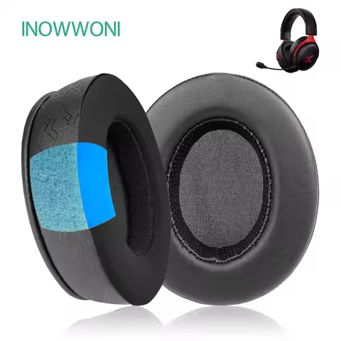 INOWWONI Replacement Earpads For Mchose V9 Pro Headphones Ear Cushion Pads Cover Earmuffs Headset