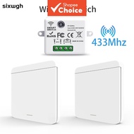 Wireless Switch Set RF433Mhz Diy smart switch remote control switch