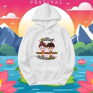 Loi Krathong Festival Hoodie Casual Hundred Clothing Cotton 9