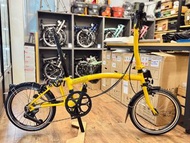 Brompton C line 12 速 黃色