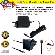 LENOVO 65W THINKPAD YOGA CHARGER USB-C / TYPE-C 20V 3.25A AC POWER ADAPTER E480 E485 L390 E490 E495 
