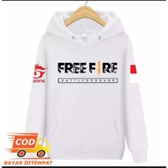 [ Cash on Delivery ] Free Fire Jacket Free Fire Sweater/ Free Fire Hoodie/ Free Fire Garena Jacket/
