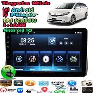 Toyota Wish '09-17 T3 Quad Core 10" IPS Screen Android Player Car Multimedia Waze Youtube Wifi Hotsp