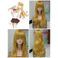 Kise kurobas wig/marisa kirisame wig/base wig 80cm gol blonde yellow blonde