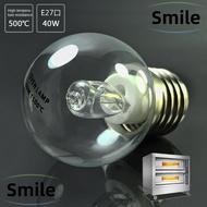 SMILE Oven Lamp, E27 40W High temperature Filament bulb, Hot Cooker Hood Lamp Salt Bulb Tungsten Heat Resistant light resistance 500 degrees