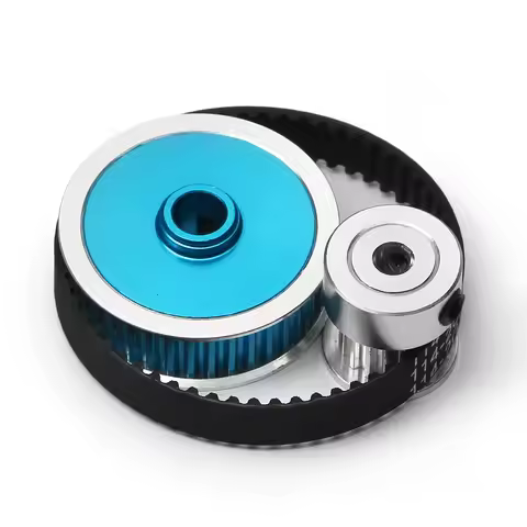 For Tamiya TT02 Low Noise Belt Drive Gear 16T 40T Transmission Gears System DIY Kit 3.17mm for Tamiy