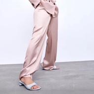 Zara Square Heels Sandals