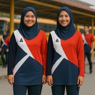 Tshirt Muslimah KRMJ JOHOR STUDENT / MUAFAKAT JOHOR / KARAKTER JOHOR