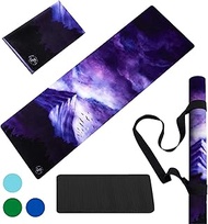 June &amp; Juniper Travel Yoga Mat Foldable Lightweight - Thin Light Non-Slip Travel Yoga Mat Eco