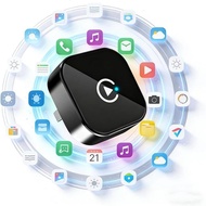 Penyesuai CarPlay Wayarles untuk Kereta, CarPlay 2-dalam-1 & Dongle Auto Android, Penyesuai Palam da