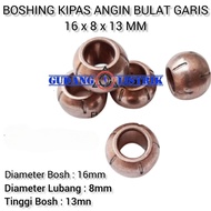 Bushing Bushing Bearing Round Fan Line 16x8x13mm