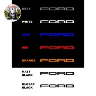 1 piece Ford Ranger Grill Wording Sticker For Ford Ranger Raptor 2023