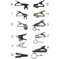 各種頭戴麥克風領夾話筒鐵夾子胸麥話筒咪頭線衣領固定鐵夾子卡子