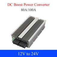 โมดูลจ่ายแรงดันไฟฟ้าสำหรับรถยนต์ DC 12V ถึง24V ตัวแปลงไฟฟ้า1920W 2400W 100A 80A
