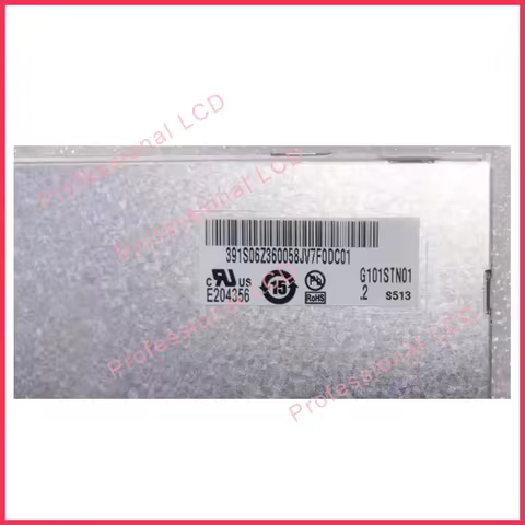G101STN01.2 Original 10.4 Inch 50 Pin E252774 1024*600 LCD Display Screen Panel G101STN01