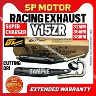 GL EXHAUST SUPER CHARGER OPEN 32mm 35mm 38mm 42mm Y15ZR SIAP COVER