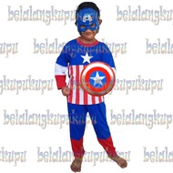 Captain America Superhero Tg Costume Kids Clothes