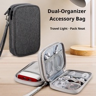 Cable Organizer Bag, Travel Electronic Storage Bag, Waterproof Gadget Pouch