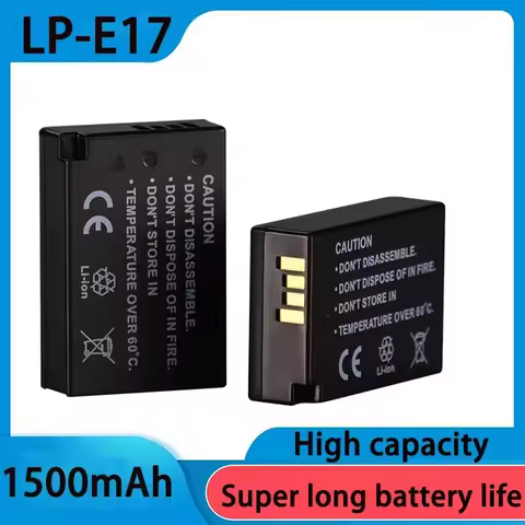 PURFIELD LP-E17 1500mAh Battery For Canon 750D 760D 250D 77D 800D EOS M3 T6s T6i T7i X8i 8000D R50 M