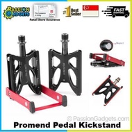 Promend MTB Bike Foldable Road Bicycle Pedal Kickstand Magnetic Design (PD-59-M72) bike parts accessories metal upright