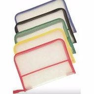 Map Plastik Retsleting zipper bag Folio/Tas Dokumen/ Tempat Dokumen