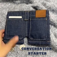 Folding Card Holder Sexy Denim Shorts For Women Jeans Wallet Fashion Coin Purse T1E8