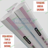 Pipa 3" inch Rucika Pipa Rucika 3" D Rucika Per Batang 4 Meter