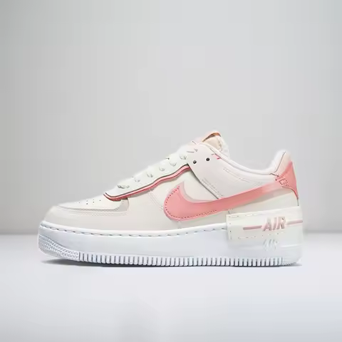 Nike Air Force 1 Shadow Stylish Minimalist Girly Low-Top Casual Everyday Commuter Versatile Sneakers