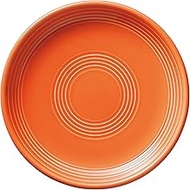 Koyo Pottery 12650004 Orbit Mandarin Orange, 9.1 inches (23 cm), Meat Dish, Dishwasher Safe, Made in