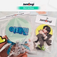 GANTUNGAN Jamiongi Keychain Mini Uchiwa Kpop Small Fan Keychain | SHINee Onew Jonghyun Key Minho Tae