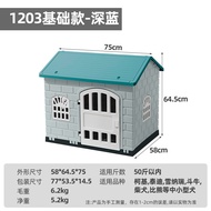 Dog House Outdoor Indoor Small Dog House Dog House Villa Rainproof Sunproof Foldable Toilet Ventilat