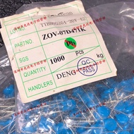 Brand New Authentic07D471K Varistor 7D471K 470V 1K=58Original