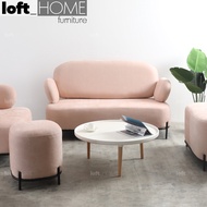 Scandinavian Fabric 2 Seater Sofa LUCIA