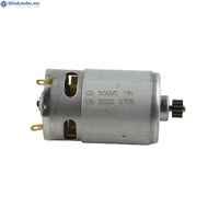 RS550 Motor 13 Teeth Replacement for BOSCH Cordless Drill GSB/GSR120 LI 18V with Long Service Life