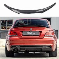 E82 E88 M4 Style Real Carbon Fiber / FRP Car-styling Rear Trunk Wing Lip Spoiler for BMW 1 Series Co