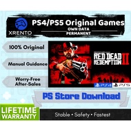 ⚡PS4/PS5⚡Play Station Store Games Red Dead Redemption 2 Murah Download Own Data PS Store