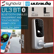 【SG Warranty】Ultraloq UL3 Bluetooth Digital Lock HDB Condo Bungalow Home Door Smart Lock Fingerprint Password Mobile app