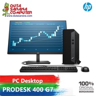 Pc HP Prodesk 400 G7 SFF [595U2PA] Intel Core i3-10100T 4GB 1TB HDD DVD-RW Monitor Win 10 Home Desktop Pc HP