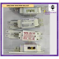 18W-20W /36W-40W Fluorescent Lamp Tube Choke / Ballast