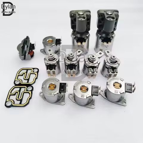 Original 02E DQ250 DSG 6-Speed Transmission Valve Solenoids Kits 02E325025AJ 02E321371E For A3 Q3 Se