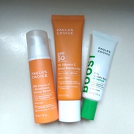 Paula's Choice 25% Vitamin C + Glutathione Clinical Serum 30ml Paula's Choice SPF 50 5% Vitamin C Sh